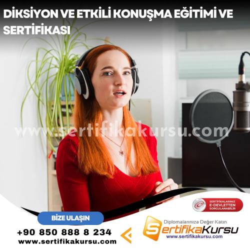 Diksiyon Ve Etkili Konuşma Eğitimi Ve Sertifikası