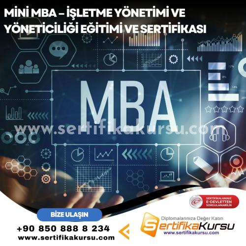 Mini Mba – İşletme Yönetimi Ve Yöneticiliği Eğitimi Ve Sertifikası