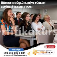 Öğrenme Güçlükleri Ve Türleri Semineri Ve Sertifikası