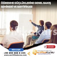 Öğrenme Güçlüklerine Genel Bakış Semineri Ve Sertifikası