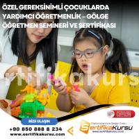 Özel Gereksinimli Çocuklarda Yardımcı Öğretmenlik – Gölge Öğretmen Semineri Ve Sertifikası