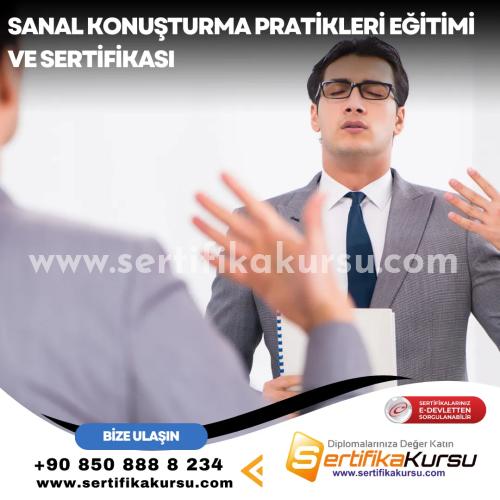 Sanal Konuşturma Pratikleri Eğitimi Ve Sertifikası
