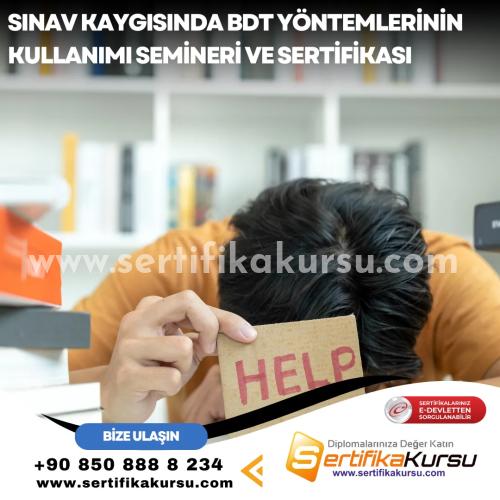 Sınav Kaygısında Bdt Yöntemlerinin Kullanımı Semineri Ve Sertifikası